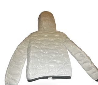 Giubbotto Blauer Bianco con Cappuccio