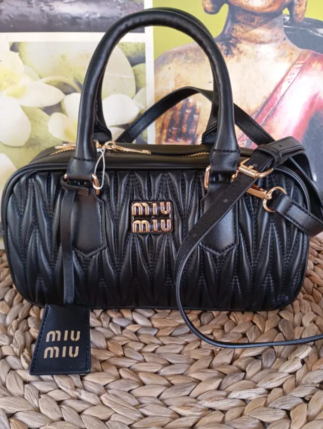 Bolso Negro Matelassé