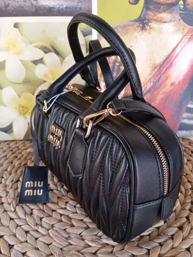 Bolso Negro Matelassé