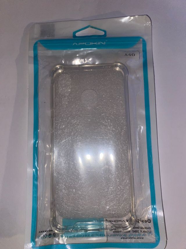Funda transparente Samsung galaxy A40