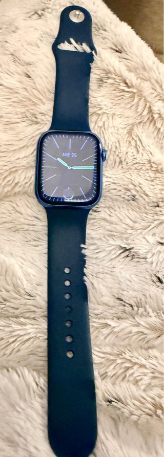 Apple Watch 7 Titanium 45mm Azul GPS