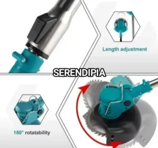 DESBROZADORA INALÁMBRICA-2 BATERÍAS GRAN CAPACIDAD