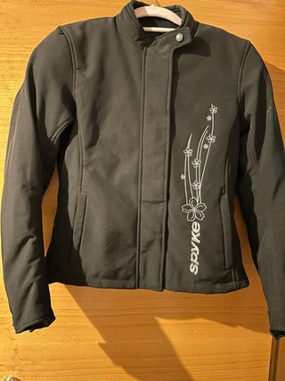 Chaqueta moto mujer Spyke flores