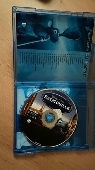 Ratatouille Blu-Ray Disney Pixar Español