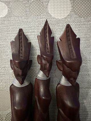 Set posate legno africane