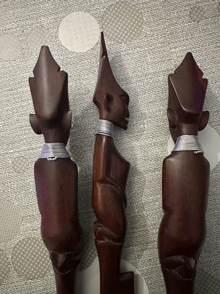 Set posate legno africane