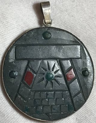 Colgante Plata Ley Templo México + Regalo