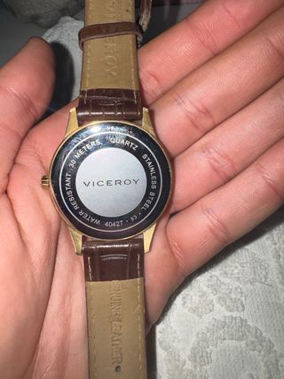 Reloj Viceroy Dorado y Marrón