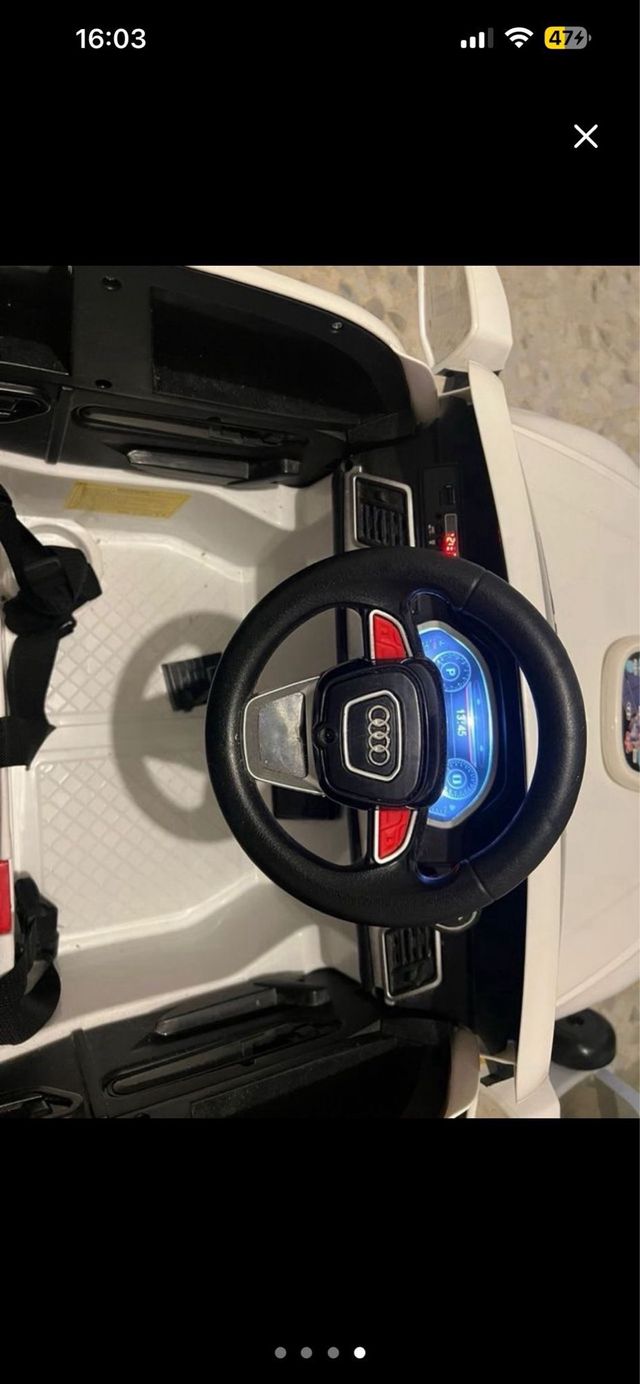 Audi Q5 niño RC blanco