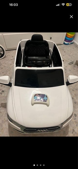 Audi Q5 niño RC blanco