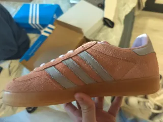 Zapatillas Adidas Gazelle Beige/Rosa