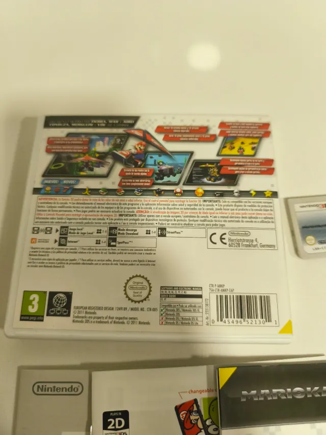 Juego Mario Kart 7 Nintendo 3DS