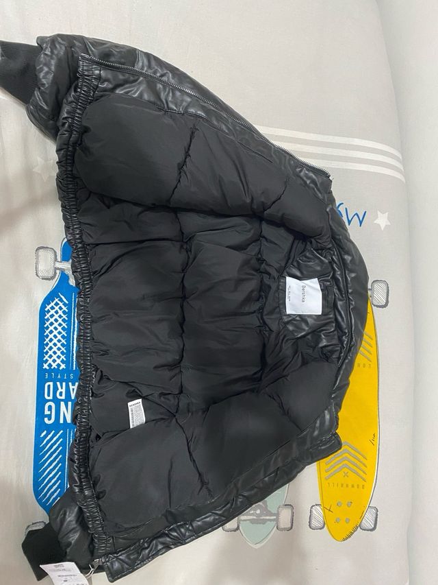 Chaqueta Bershka Negra Talla L