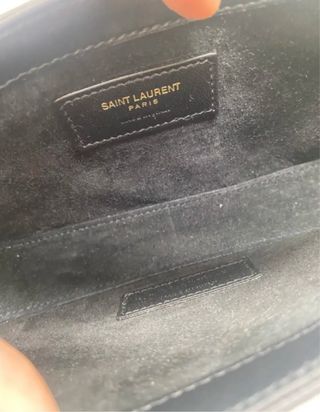 Bolso Saint Laurent Le 5 à 7 Mini Negro