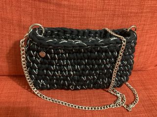 Borsa a tracolla/spalla, realizzata a mano