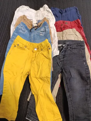 Pantalones de bebé varios colores