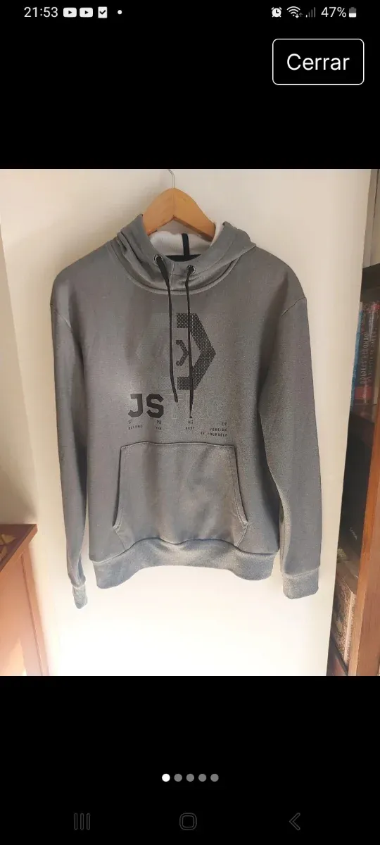 Sudadera John Smith Gris Hombre