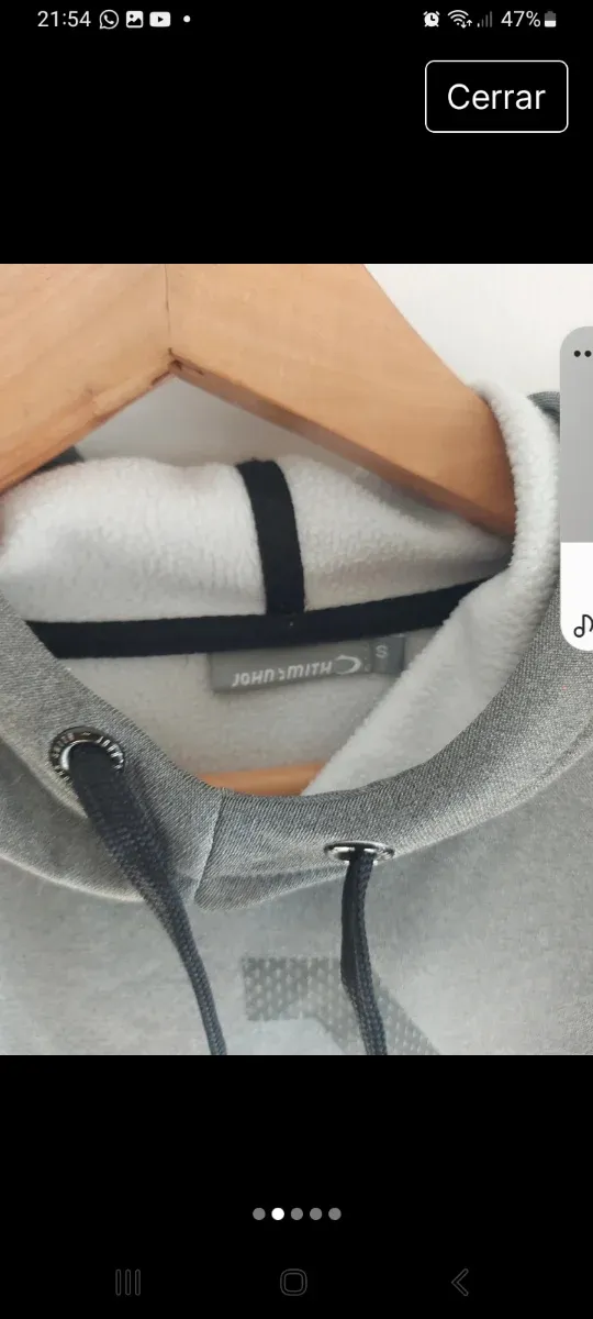 Sudadera John Smith Gris Hombre