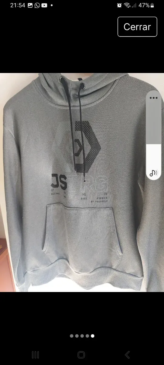 Sudadera John Smith Gris Hombre
