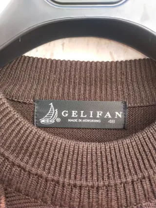 Maglione vintage verde oliva