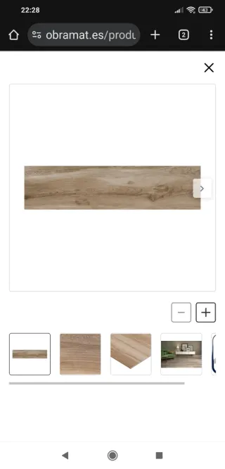 Suelo Porcelánico 24x88cm Balsain Beige