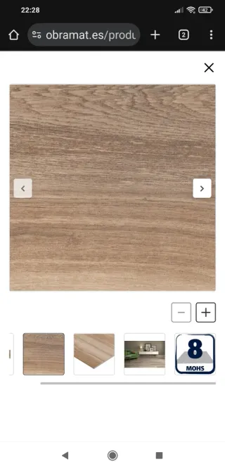 Suelo Porcelánico 24x88cm Balsain Beige