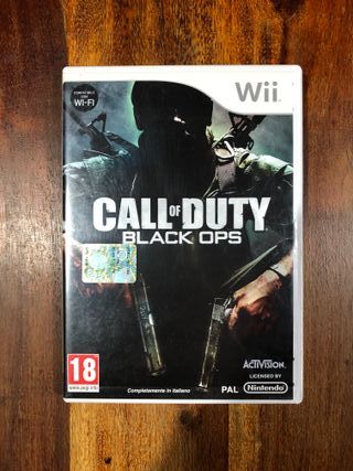 Call of Duty black ops bo1 wii italiano