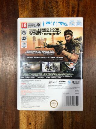 Call of Duty black ops bo1 wii italiano
