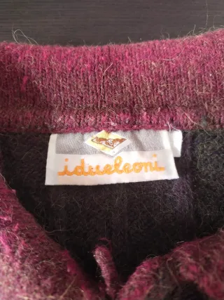 Maglione vintage bordeaux