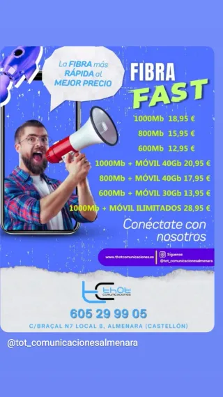 Fibra Óptica THOT Comunicaciones