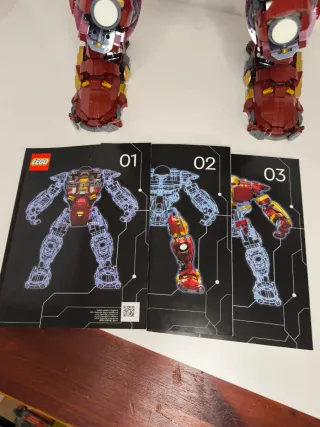 Lego 76210 Hulkbuster ORIGINALE + Istruzioni MOC