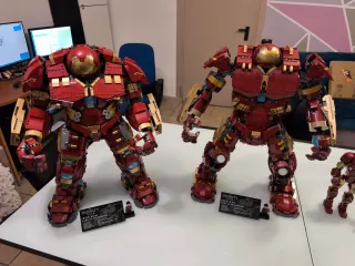 Lego 76210 Hulkbuster ORIGINALE + Istruzioni MOC