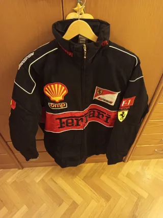 Chaqueta Ferrari Negra