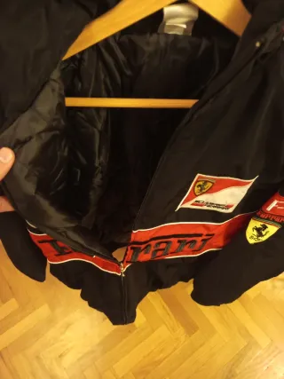 Chaqueta Ferrari Negra