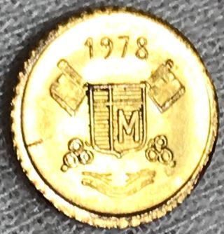 Moneda Oro 10k Papa 1978 + Regalo