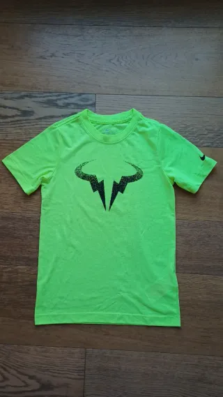 T-shirt tennis Nike Rafa bambino taglia S 128-137
