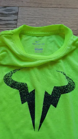 T-shirt tennis Nike Rafa bambino taglia S 128-137