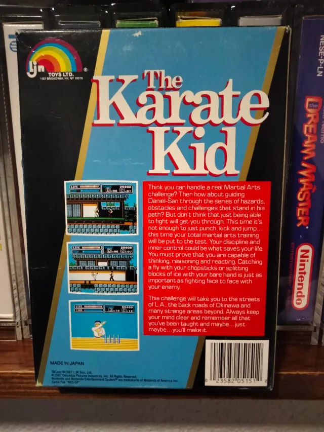 The Karate Kid Nintendo NES