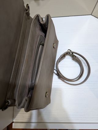 Borsa Camomilla Beige con Dettagli Oro