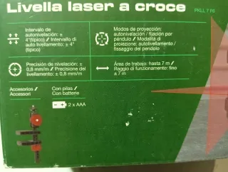 Nivel Láser Líneas Cruzadas PARKSIDE