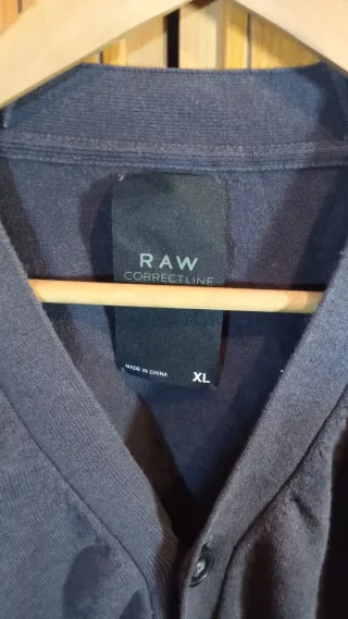 Chaleco G-Star RAW Gris Talla XL