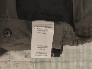 Pantalón de nieve para niño entre 9 y 10 años