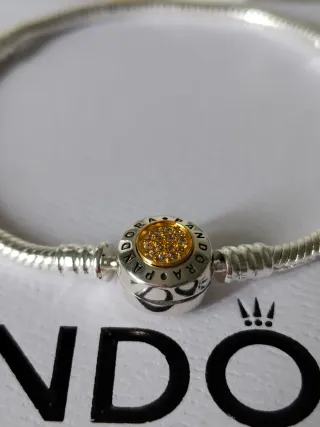 Pulsera Pandora Plata y Oro