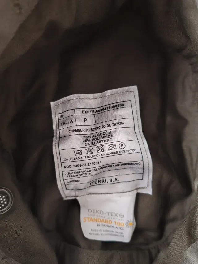 Chambergo militar camuflaje