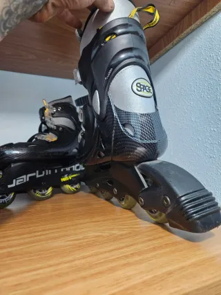 Patines en línea negros talla 41