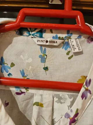 Blusa Punto Roma floral