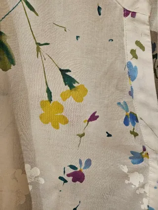 Blusa Punto Roma floral