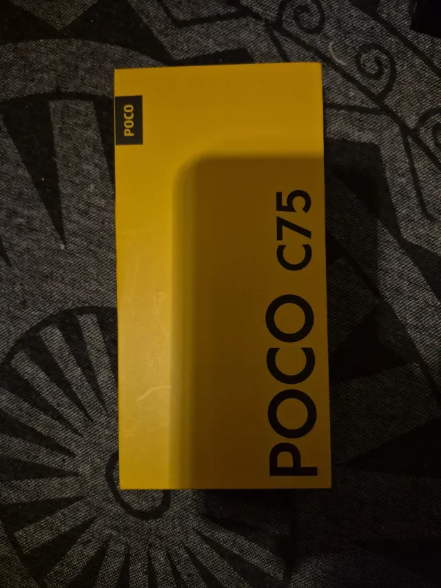 Caixa Amarela para Poco C75