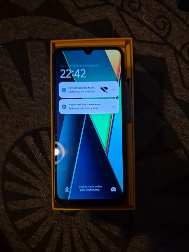 Caixa Amarela para Poco C75