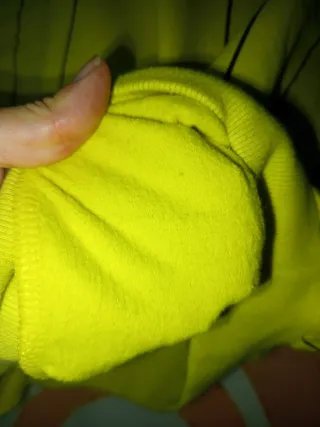 Sudadera Adidas Rayas Verticales Amarilla